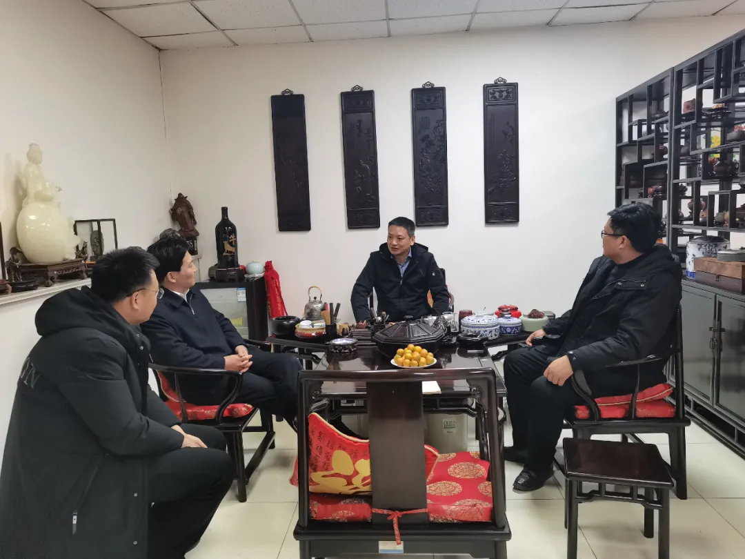 集团党委书记、董事长窦开宏一行拜访上...