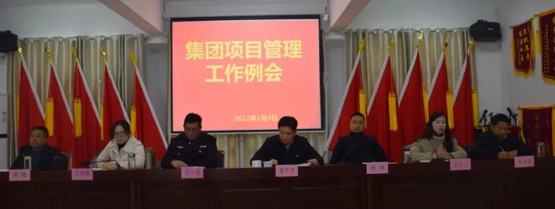 集团项目管理工作例会如期召开