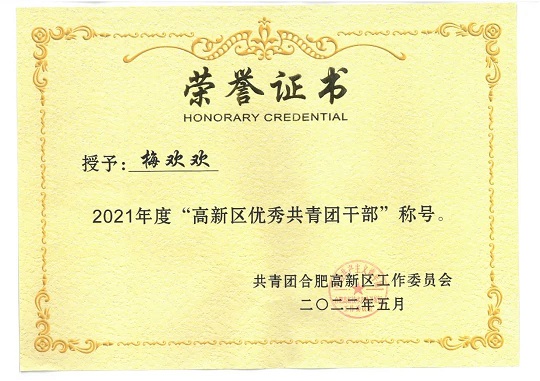 集团多名团员喜获“五四”荣誉表彰